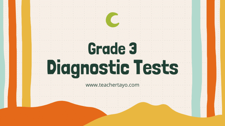 Grade 3 Diagnostic Tests