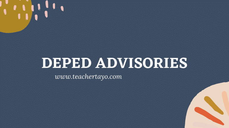 deped advisories